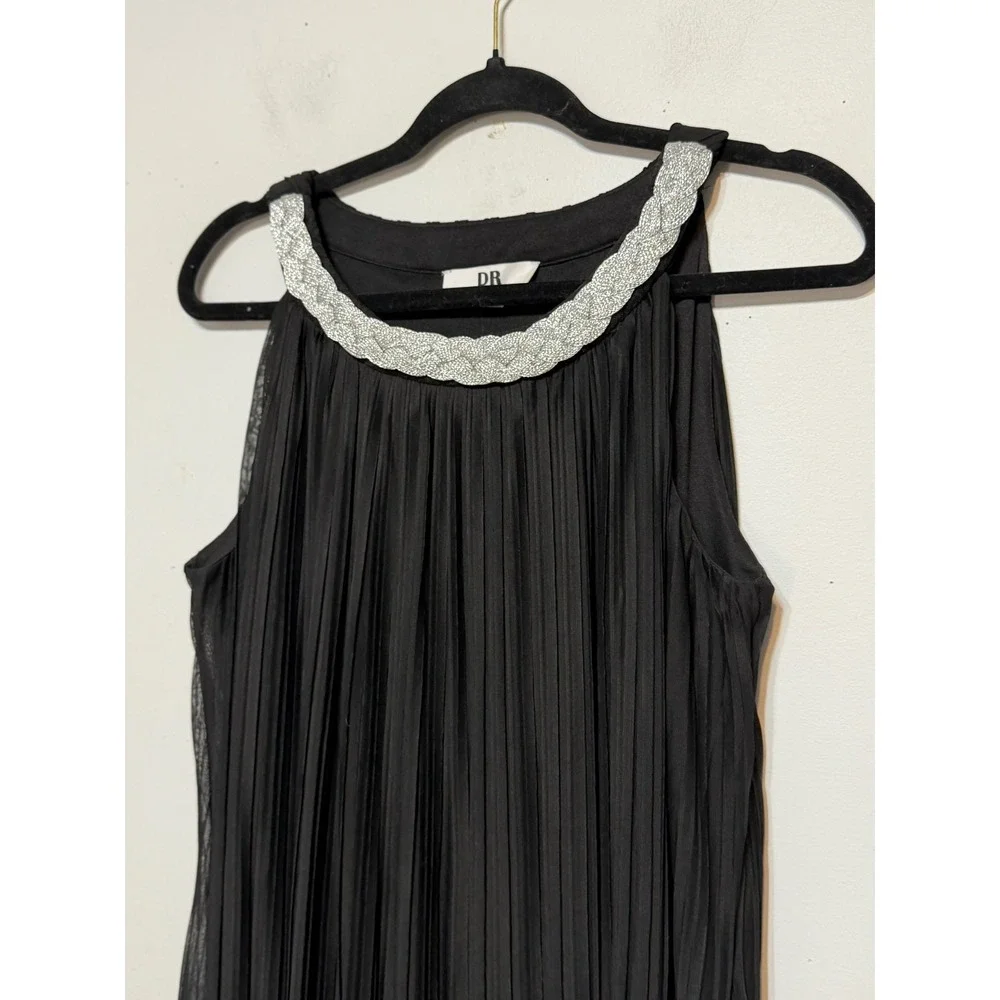DR Collection Old Hollywood Luxe Party Dress Womens Size 16 Gatsby Art Deco Gala - Picture 4 of 7